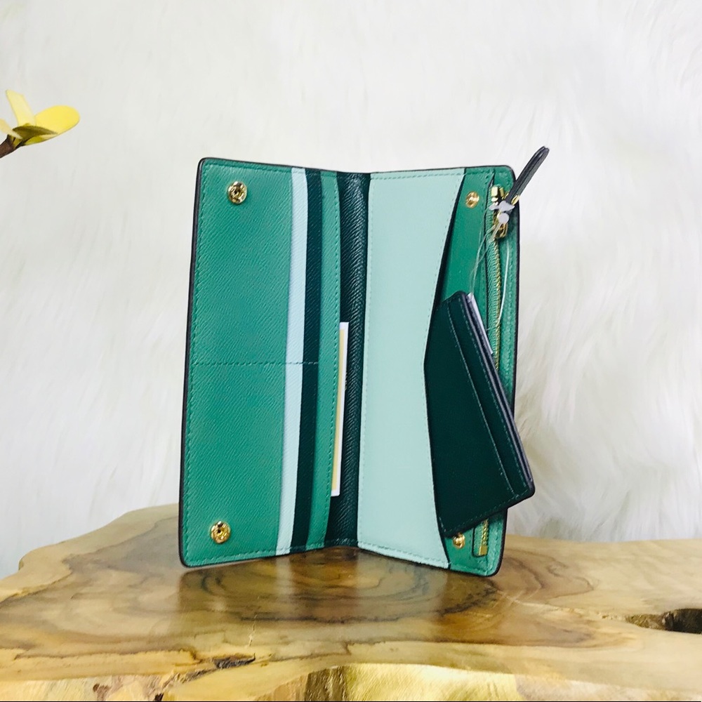 Michael Kors Card Case Carryall Wallet - Picture 5 of 8